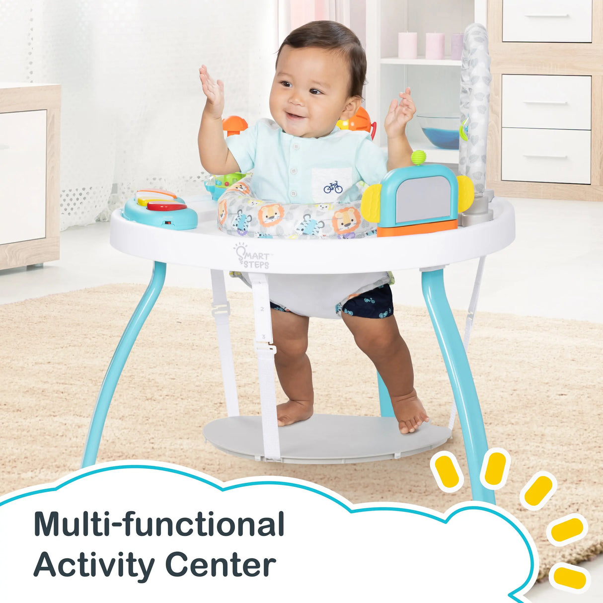 Smart Steps Bounce N’ Play 3-in-1 Activity Center multi-functional activity center