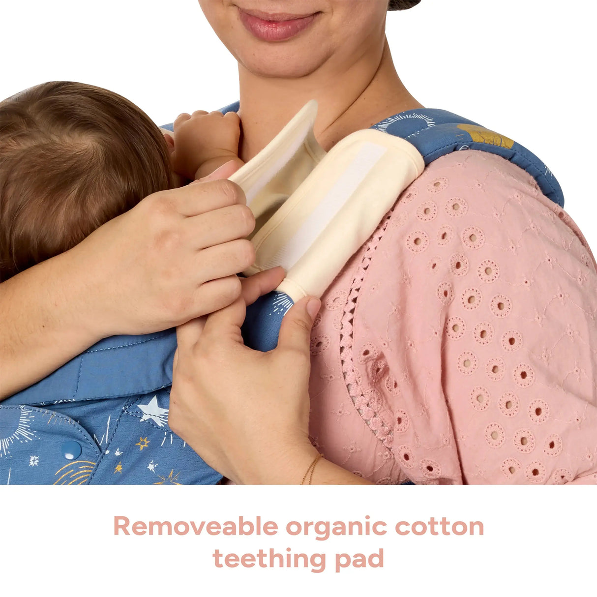 Baby Trend Newborn Carrier removable organic cotton teething pad