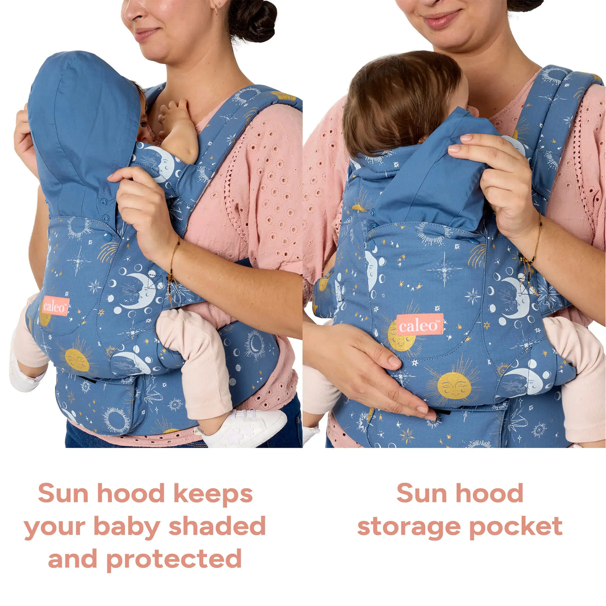 Baby Trend Newborn Carrier sun hood keeps your baby shaded