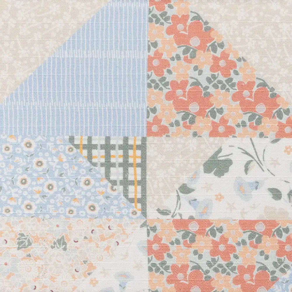 Baby Trend Caleo Charm Deluxe 3-in-1 Newborn Carrier floral pattern with blue and beige color fabric