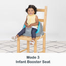 Load image into gallery viewer, Infant booster seat mode of the Smart Steps by Baby Trend Explore N’ Play 5-in-1 Activity to Booster Seat