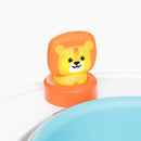 Load image into gallery viewer, Lion toy with sound on the Smart Steps by Baby Trend Explore N’ Play 5-in-1 Activity to Booster Seat