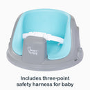 Load image into gallery viewer, Includes three-point safety harness on the Smart Steps by Baby Trend Explore N’ Play 5-in-1 Activity to Booster Seat
