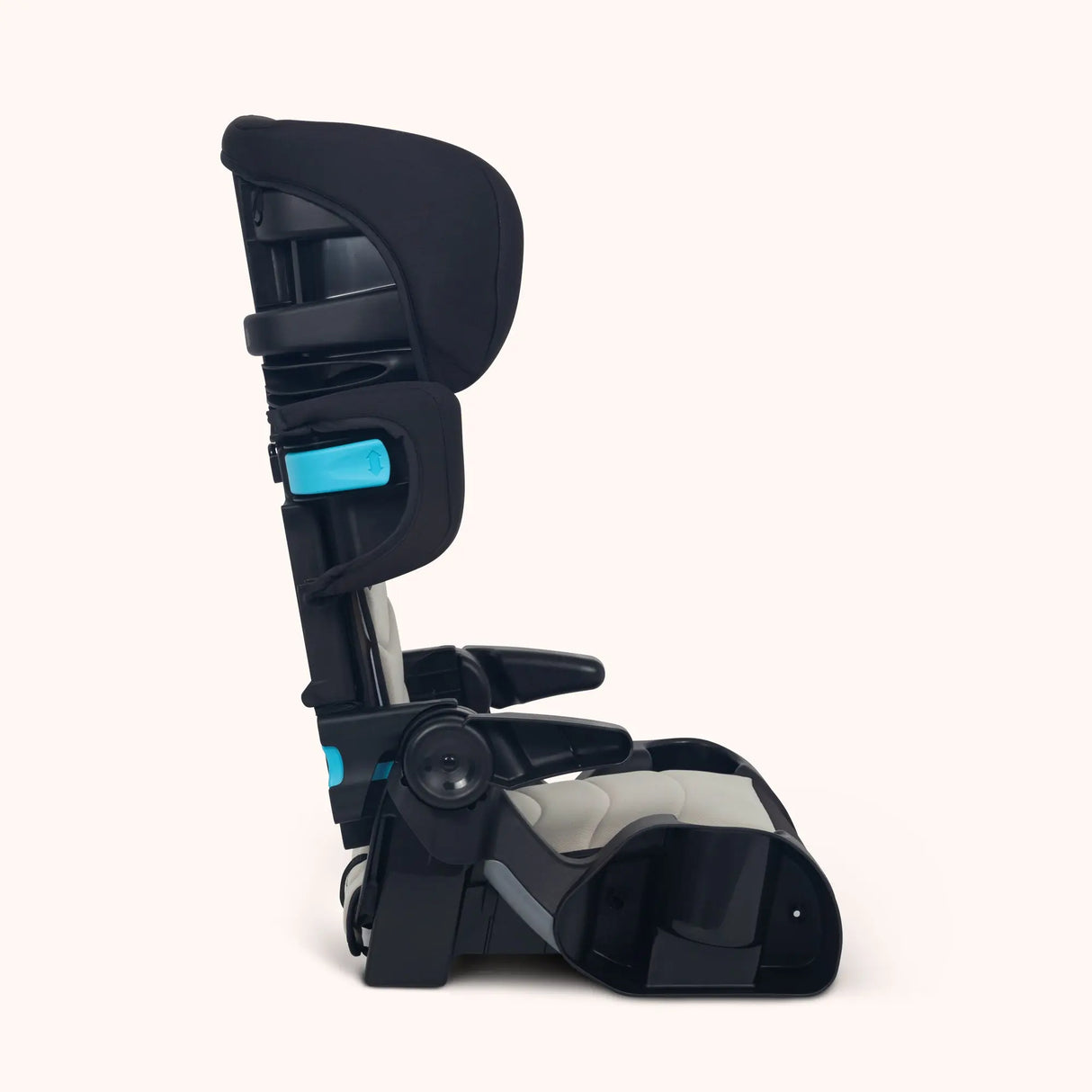 Side view of the Baby Trend Tova SLIM 2-in-1 Booster Seat