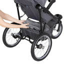 Load image into gallery viewer, Extra large storage basket on the Baby Trend Journey Jogger Stroller