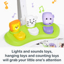 Load image into gallery viewer, Lights and sounds toys, hanging toys and counting toys will grab your little one's attention from the Smart Steps My First Jumper