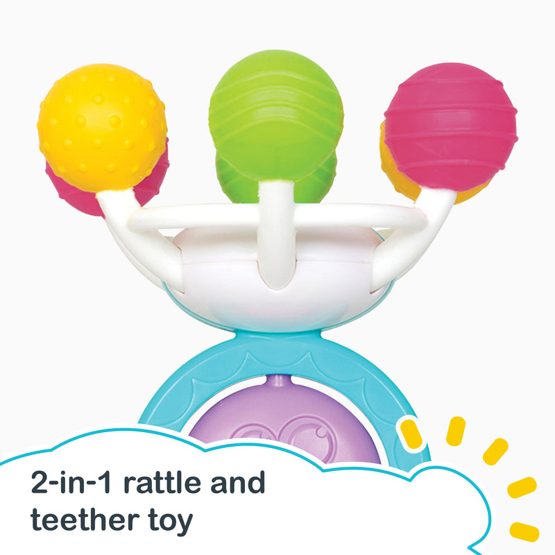 Smart Steps Move and Go Shaper 2-in-1 rattle and teether toy
