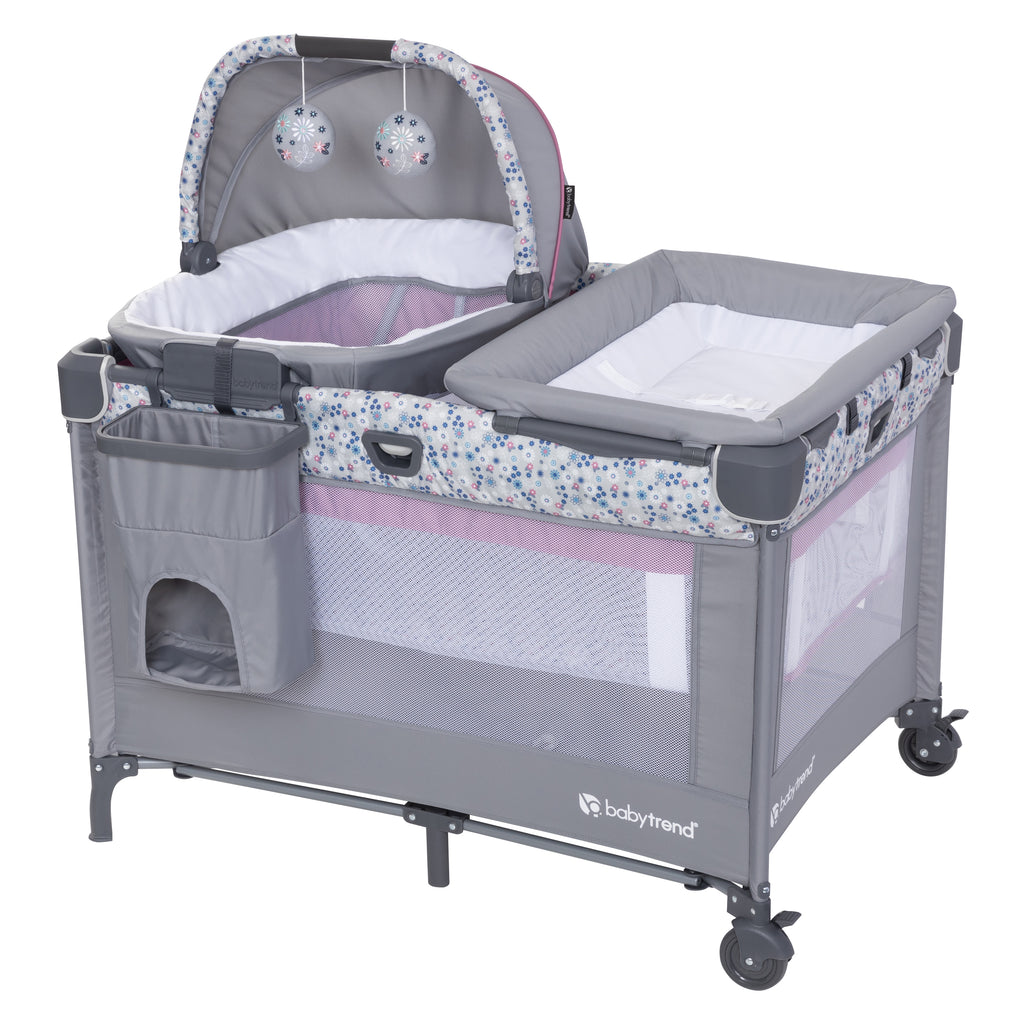 Baby Trend Premium Nursery Center Playards with New Born Rocking Napper and  Changer