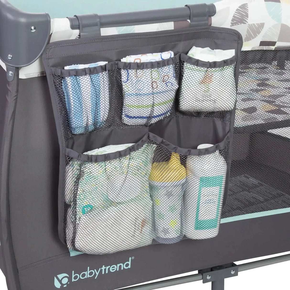 Baby Trend Trend-E Nursery Center Playard storage