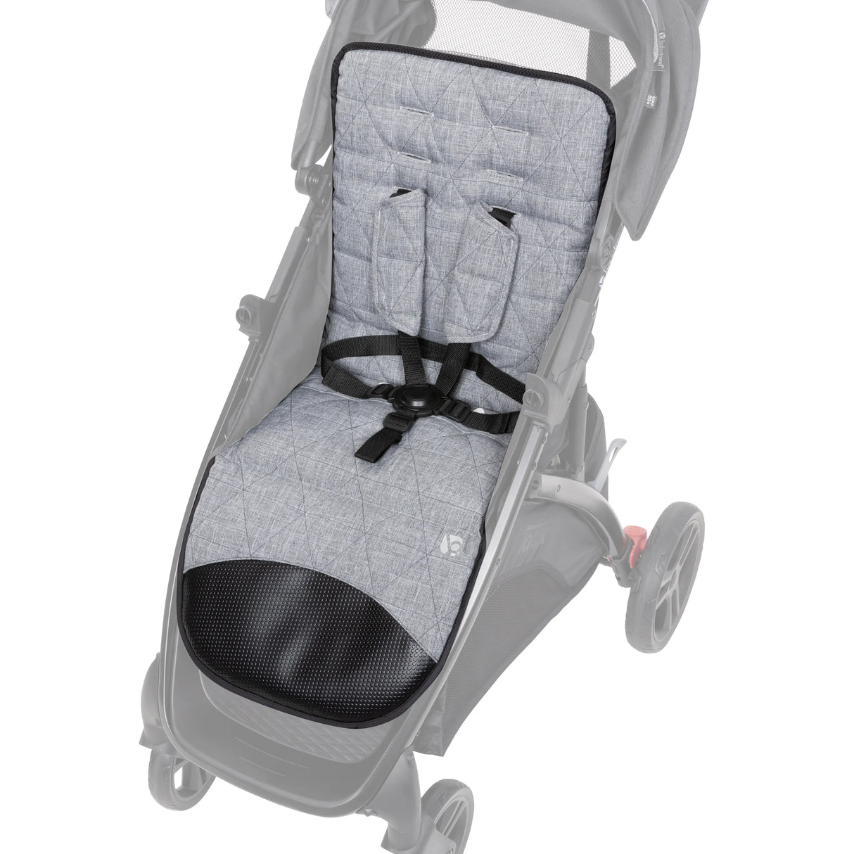 Top view of the comfort cabin on the child seat of the Baby Trend Tango Stroller