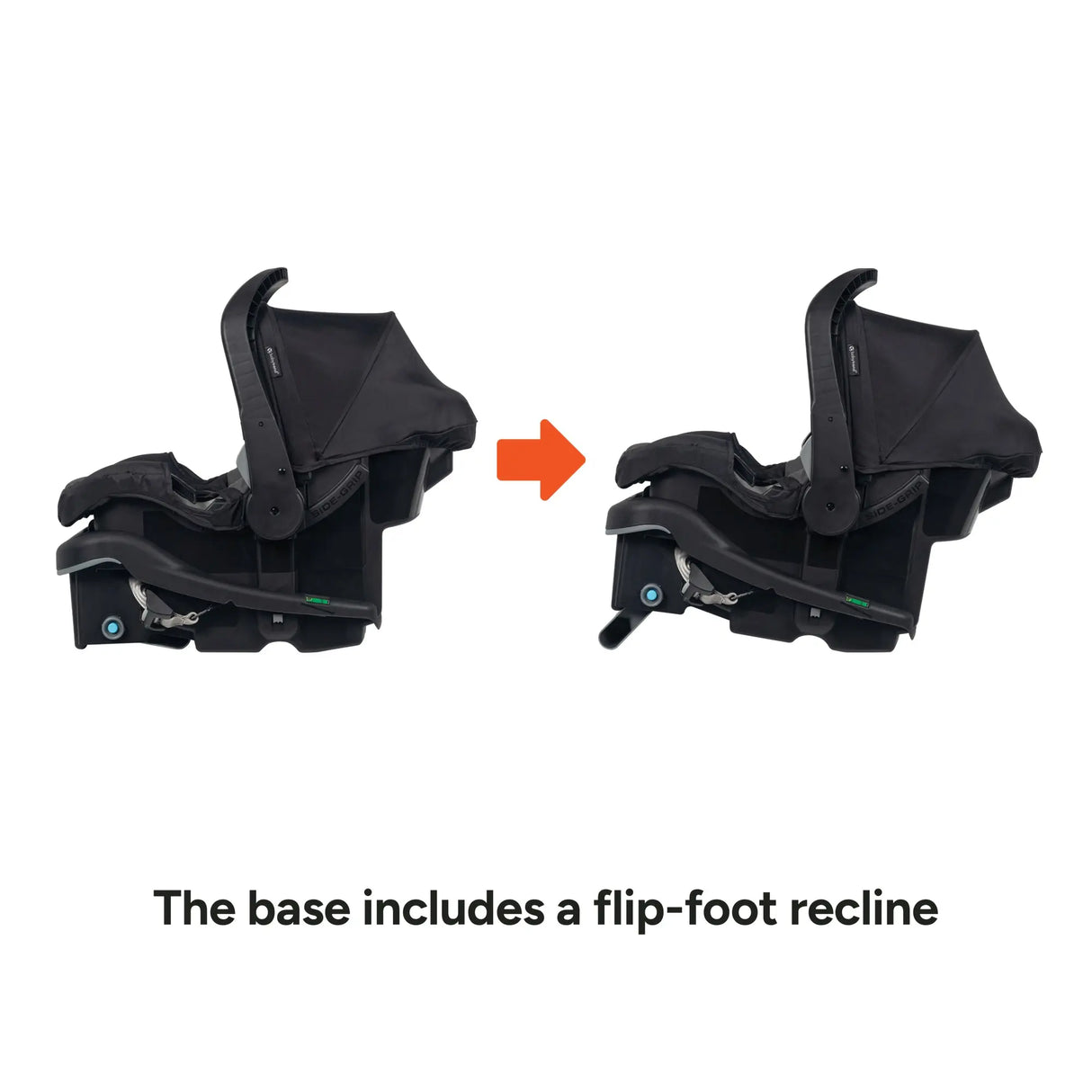 Baby Trend EZ-Lift PRO Infant Car Seat with base flip foot recline