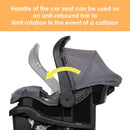 Load image into gallery viewer, Baby Trend Journey Jogger Travel System | with EZ-Lift™ Infant Car Seat. All-Terrain Bicycle Tires & UPF 50+ Protection Canopy