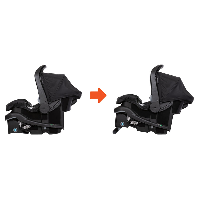Passport Switch 6-in-1 Modular Travel System with EZ-Lift PLUS Infant Car Seat - Midnight Cocoa (Exclusive)