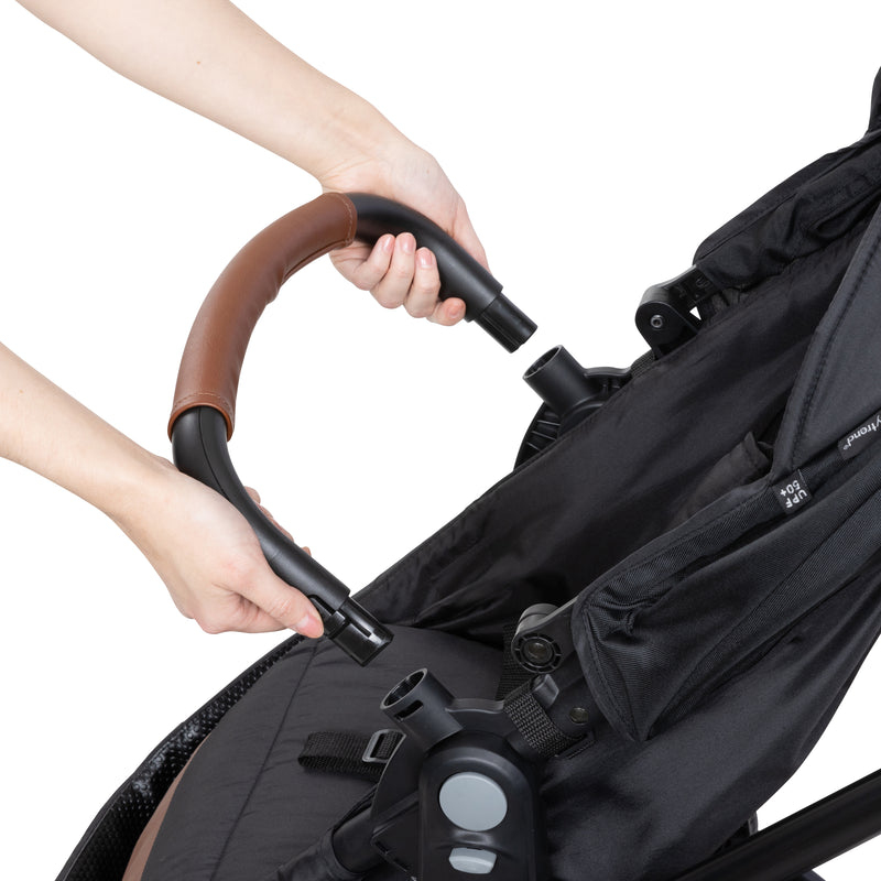 Passport Switch 6-in-1 Modular Travel System with EZ-Lift PLUS Infant Car Seat - Midnight Cocoa (Exclusive)