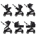 Load image into gallery viewer, Baby Trend Passport Switch 6-in-1 Modular Stroller Travel System | with EZ-Lift PLUS Infant Car Seat