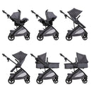 Load image into gallery viewer, Baby Trend Passport Switch 6-in-1 Modular Stroller Travel System | with EZ-Lift PLUS Infant Car Seat