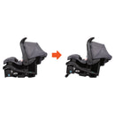 Load image into gallery viewer, Baby Trend Passport Switch 6-in-1 Modular Stroller Travel System | with EZ-Lift PLUS Infant Car Seat