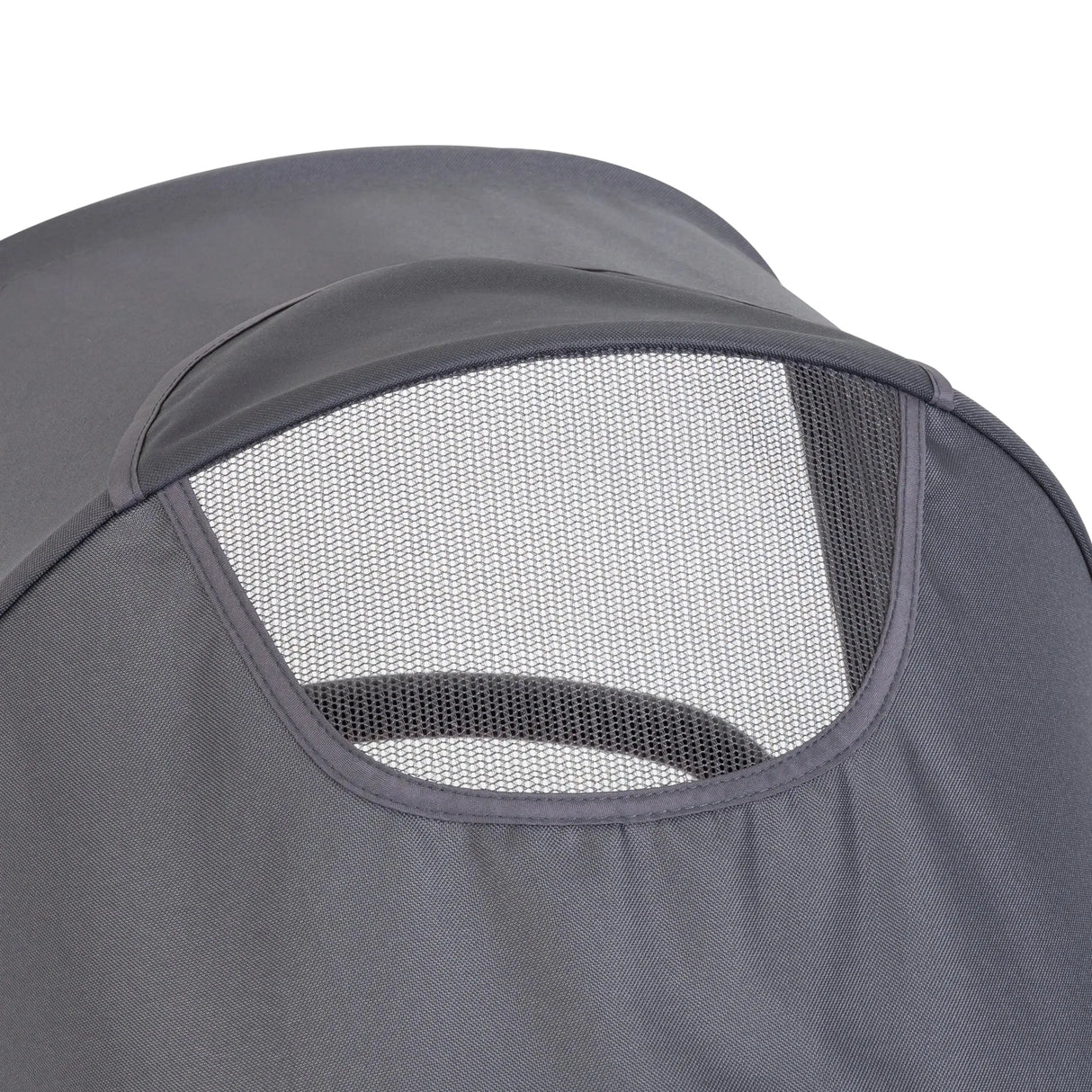 Baby Trend Sonar Switch 6-in-1 Modular Stroller peek-a-boo window on the canopy
