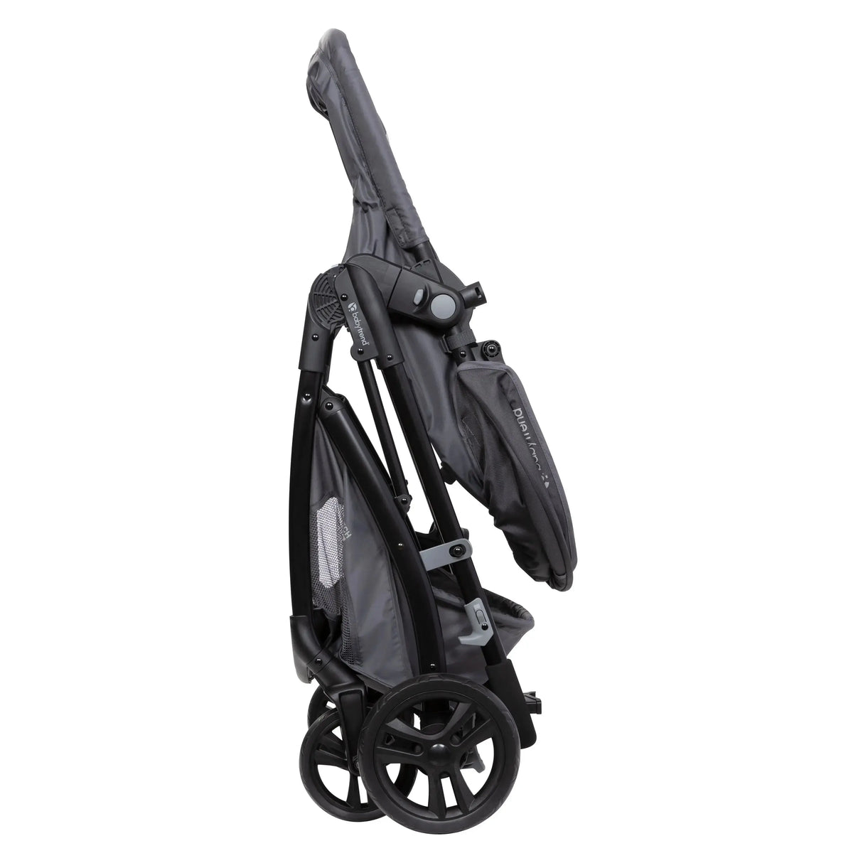 Baby Trend Sonar Switch 6-in-1 Modular Stroller folded with seat on