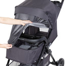 Load image into gallery viewer, Baby Trend Passport Carriage Stroller with full coverage for child seat with a zip