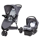 Load image into gallery viewer, Baby Trend Venture 3-Wheel Stroller Travel System | Stroller/Car Seat Combo with 3 Wheels for Easy Turns