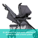 Load image into gallery viewer, EZ Ride Travel System with EZ-Lift™ Infant Car Seat in Dash Grey (International)