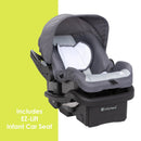 Load image into gallery viewer, EZ Ride Travel System with EZ-Lift™ Infant Car Seat in Dash Grey (International)