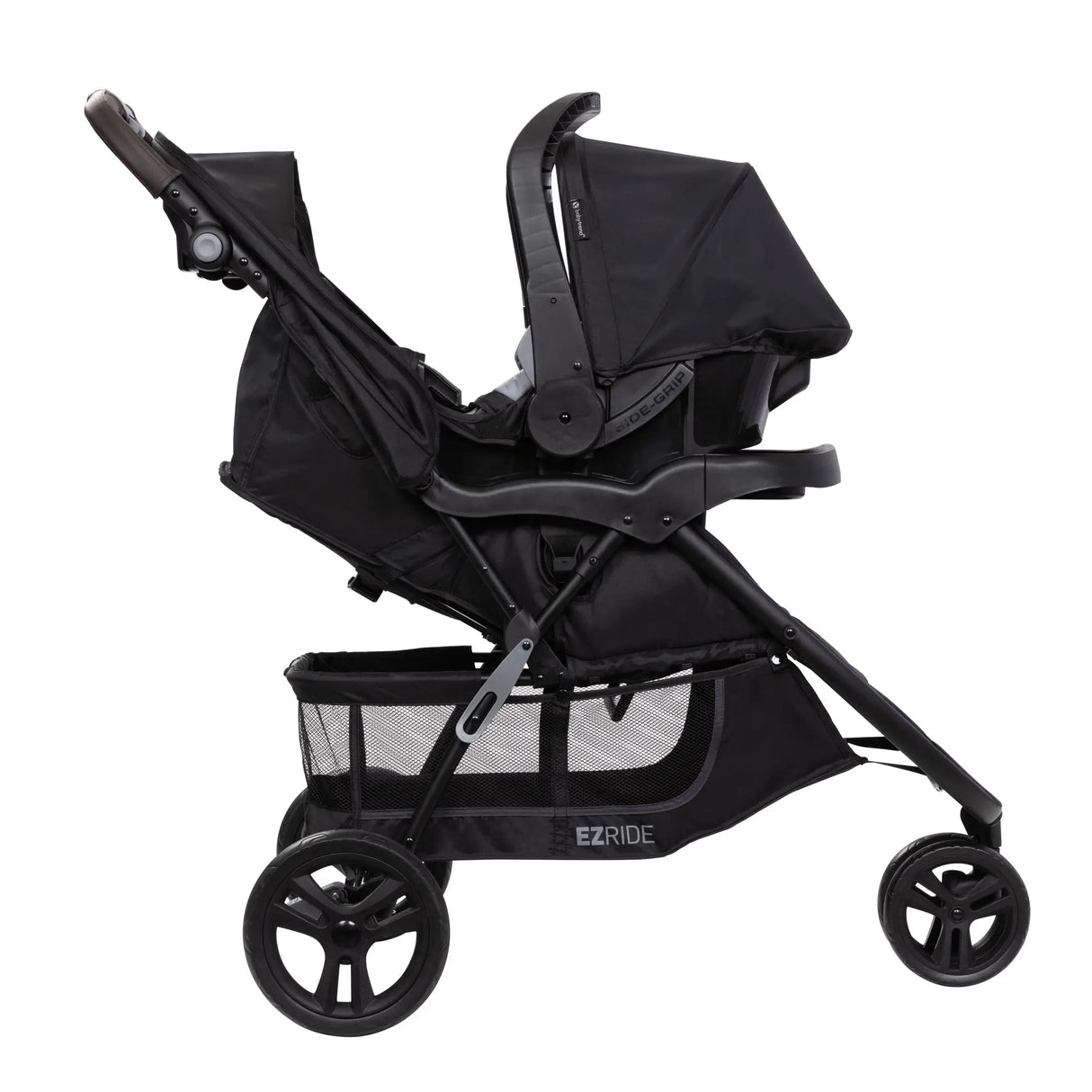 EZ Ride DLX Stroller Travel System with EZ-Lift PLUS Infant Car Seat in Dash Midnight