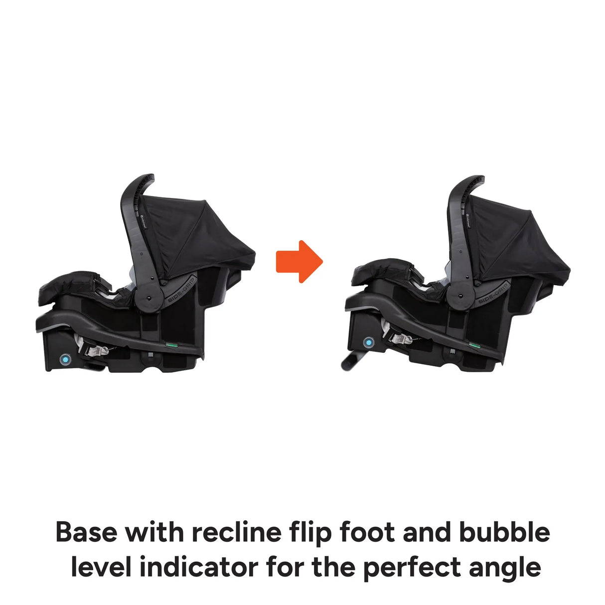 EZ Ride DLX Stroller Travel System with EZ-Lift PLUS Infant Car Seat in Dash Midnight