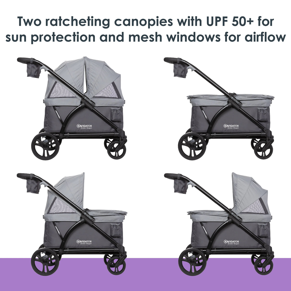 Navigator® 2-in-1 Stroller Wagon in Madrid Grey (Target Exclusive)