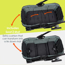 Load image into gallery viewer, Baby Trend Navigator® PRO 2-in-1 Stroller Wagon | Two Built-In Seats, Adjustable Dual Canopies, and Push/Pull Modes