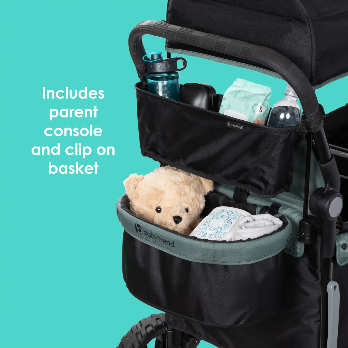 Quest PLUS 3-in-1 Stroller Wagon in Madrid Green (Walmart Canada)