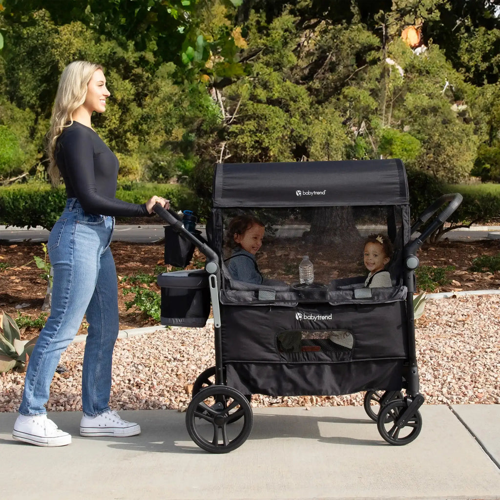 【COLLECTOR'S EDGE 】BabyTrend Baby Trend Quest 3-in-1 Stroller Wagon in Desert Black