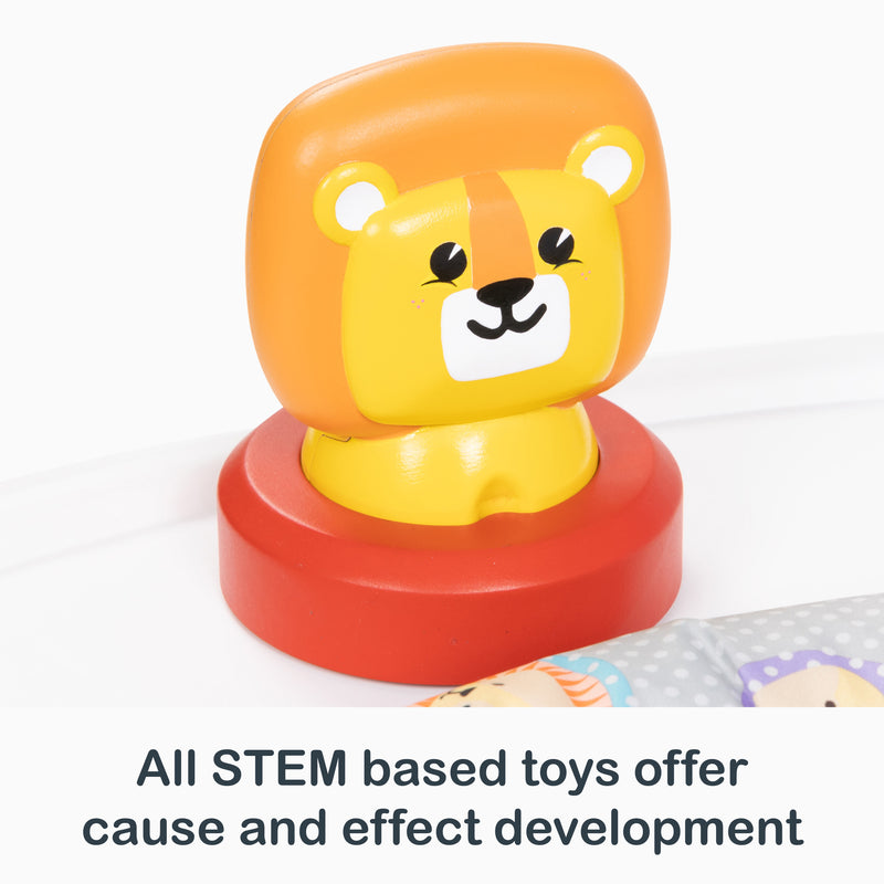 All STEM based toys offer cause and effect development