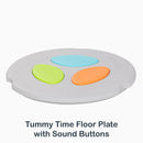 Load image into gallery viewer, Tummy Time Floor Plate with Sound Buttons of the Smart Steps Bounce N’ Dance 4-in-1 Activity Center Walker
