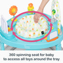 Load image into gallery viewer, 360 spinning seat for baby to access all toys around the tray of the Smart Steps Bounce N’ Dance 4-in-1 Activity Center Walker