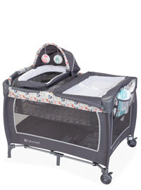Baby Trend Nursery Center Playards with newborn bassinet napper and changer