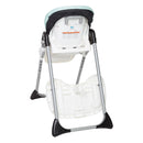Load image into gallery viewer, Rear view with child tray storage of the Baby Trend Sit-Right 3-in-1 High Chair
