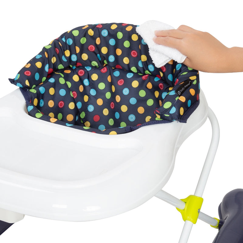 Trend 2.0 Activity Walker by Baby Trend easy to wipe seat