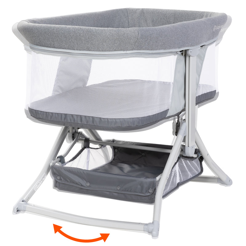 Baby Trend Quick-Fold 2-in-1 Rocking Bassinet rock back and forth
