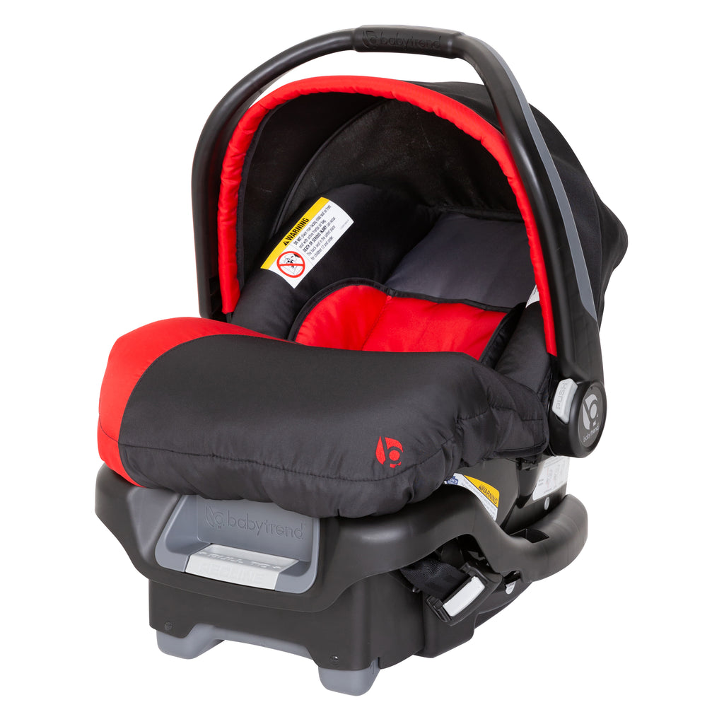 Unisex Baby Red Combo Travel System Stroller with Car Seat Playard