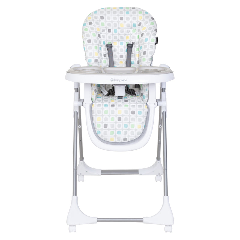 Front view of the Baby Trend Aspen LX High Chair
