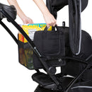 Load image into gallery viewer, Sit N’ Stand 5-in-1 Shopper Plus Stroller has a large extra storage basket that can be used separately