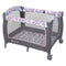 view of the Baby Trend Lil' Snooze Deluxe II Nursery Center Playard with no accessories attached