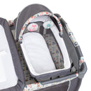 Load image into gallery viewer, Top view of the napper on the Baby Trend Lil’ Snooze Deluxe II Nursery Center Playard