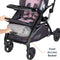 Baby Trend Sit N Stand 5-in-1 Shopper Stroller large storage basket with front access