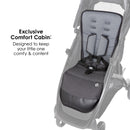 Load image into gallery viewer, Baby Trend Tango Stroller Travel System exclusive comfort cabin designed to keep your little one comfy and content