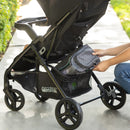 Load image into gallery viewer, Baby Trend Passport Cargo Stroller Travel System storage basket with rear access