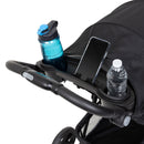 Load image into gallery viewer, Baby Trend EZ Ride PLUS Stroller Travel System includes parent tray with two cup holder and cell phone positioner
