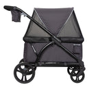 Load image into gallery viewer, Baby Trend Expedition 2-in-1 Stroller Wagon side view with canopy and mesh cover